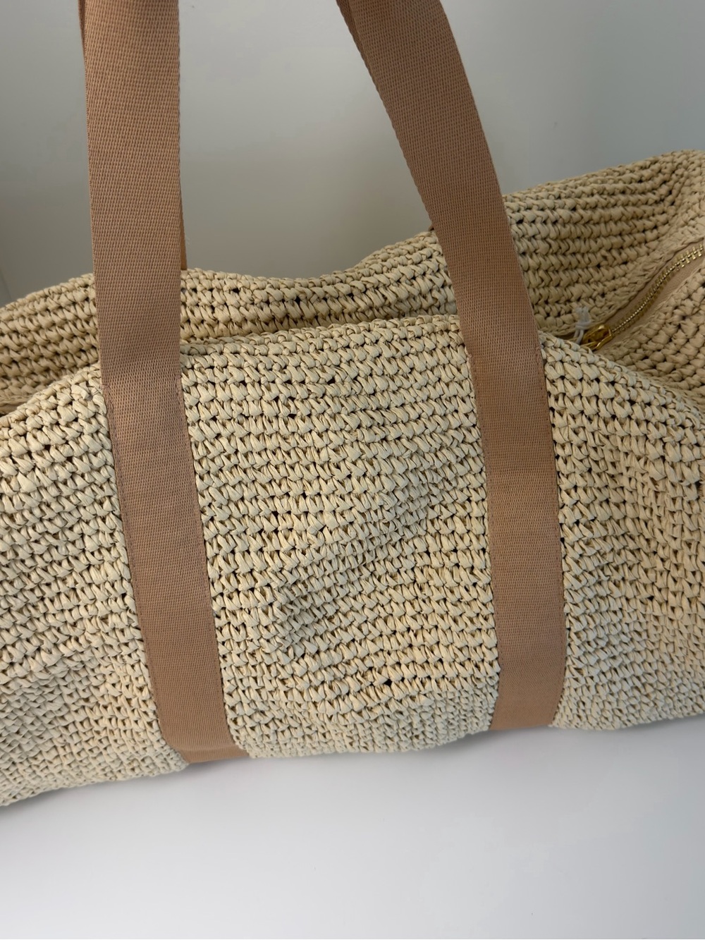 Stoney Clover Lane Woven Classic Duffle Bag - Picture 5 of 6